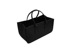 Bolsas de fieltro para leña, cesta de fieltro plegable, bolsa de la compra, madera de alta calidad. GOKOCO