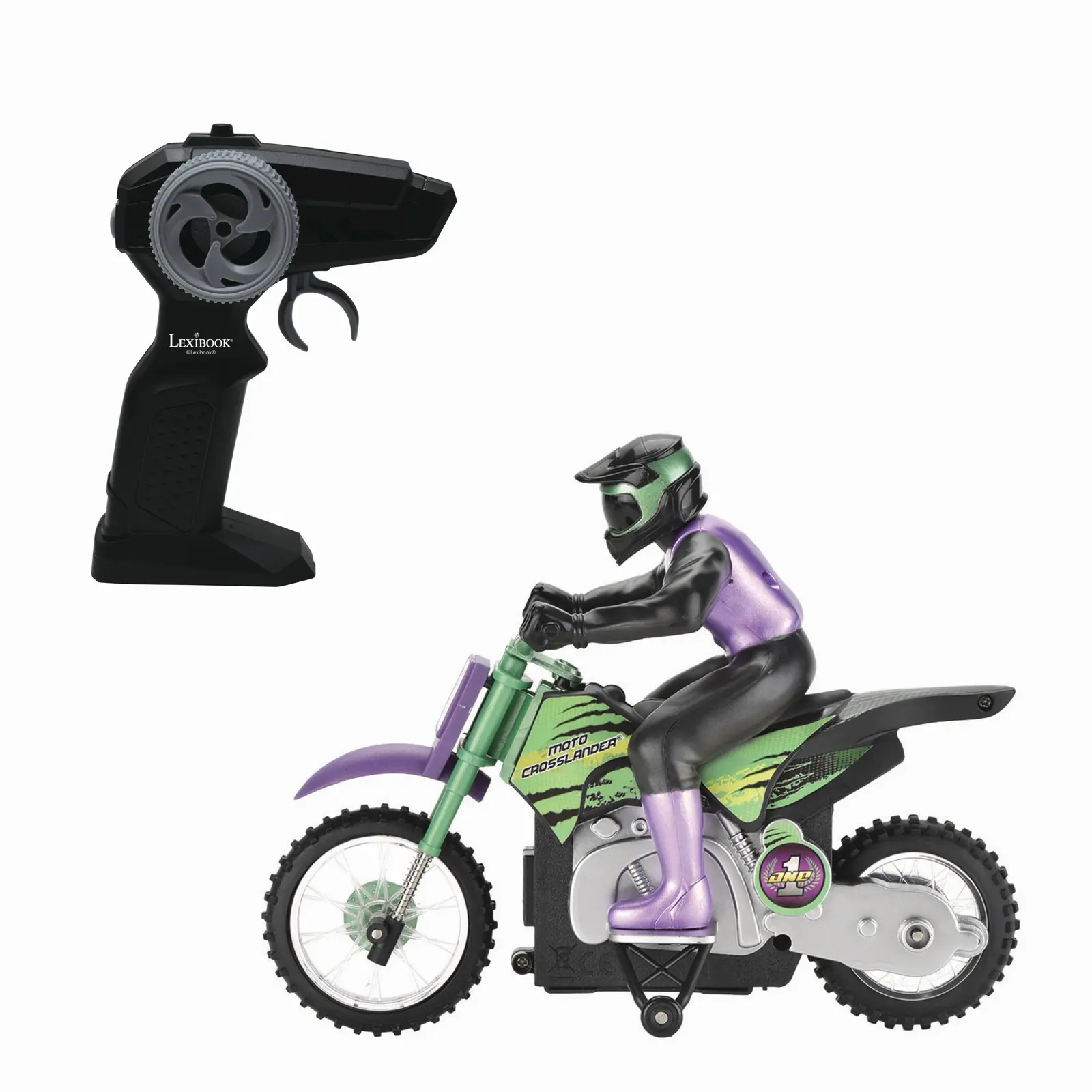 2,4g 1:18 Motorrad Mit Raucheffekt