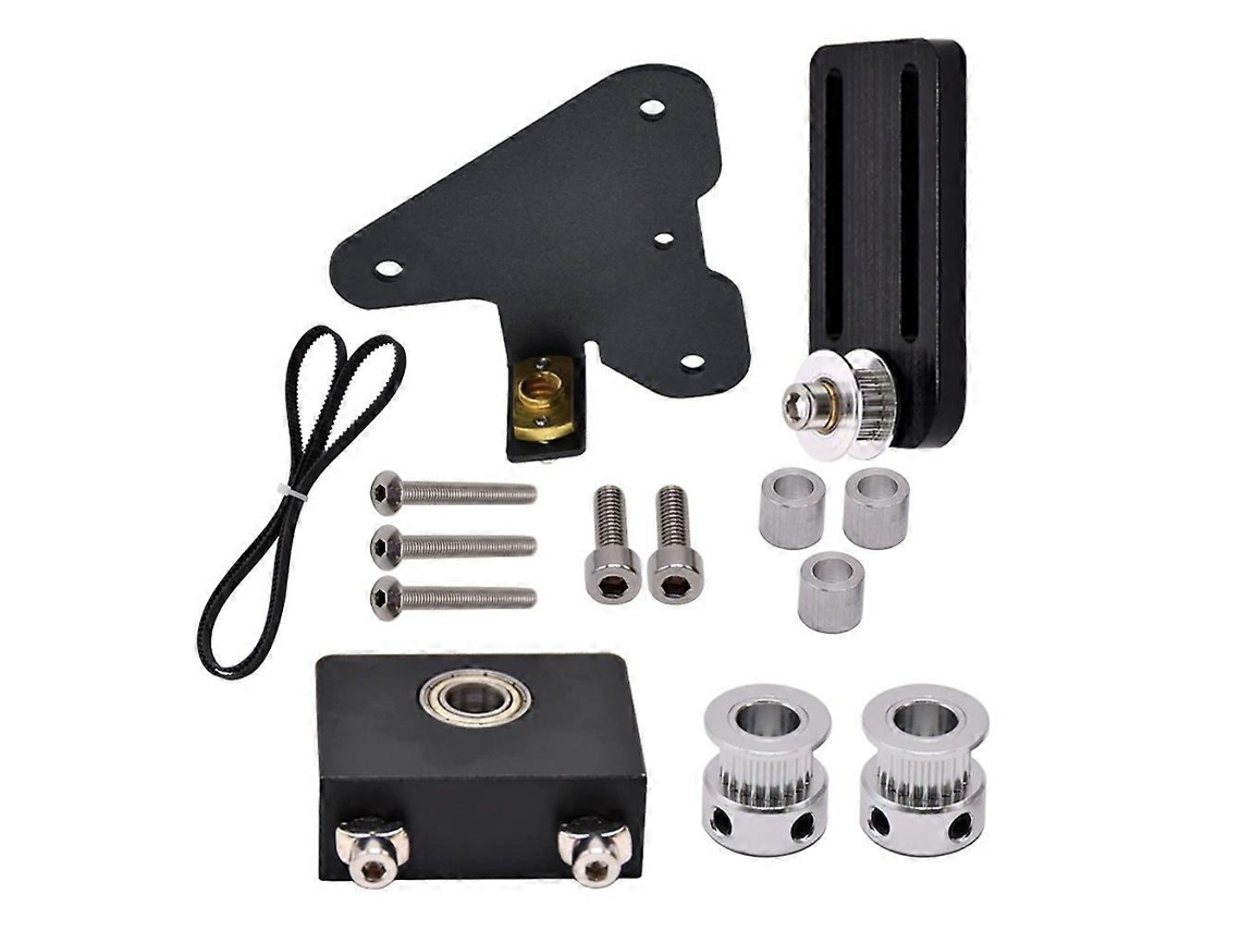 Dual Z Upgrade Kit Lead Screw Tension Pulley Timing Belt Set For Cr10 3d Printer Part