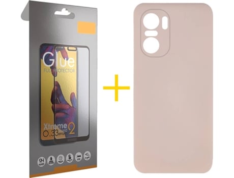 Carcasa + Protector de Pantalla para Xiaomi MI 11I SKYHE Rosa Pastel