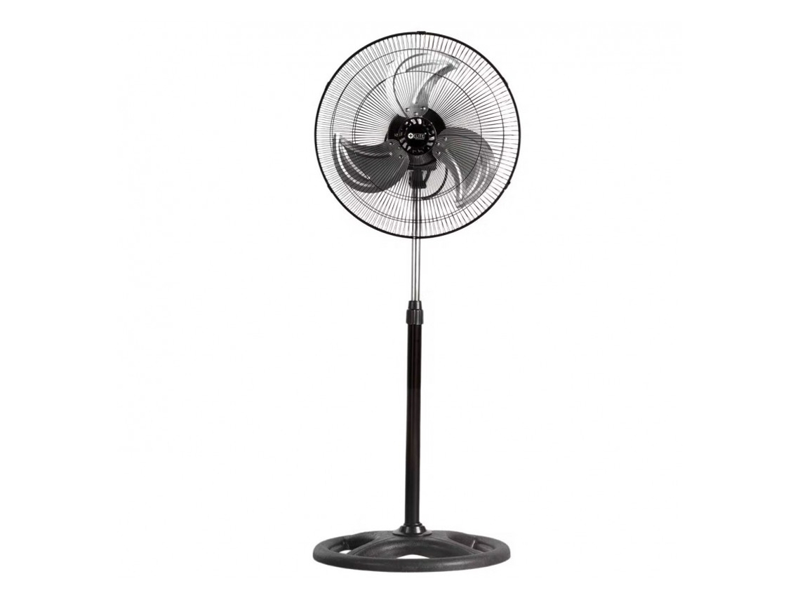 Ventilador de pie 18'' pulgadas metálico aspa giratorio 3 velocidades silencioso.