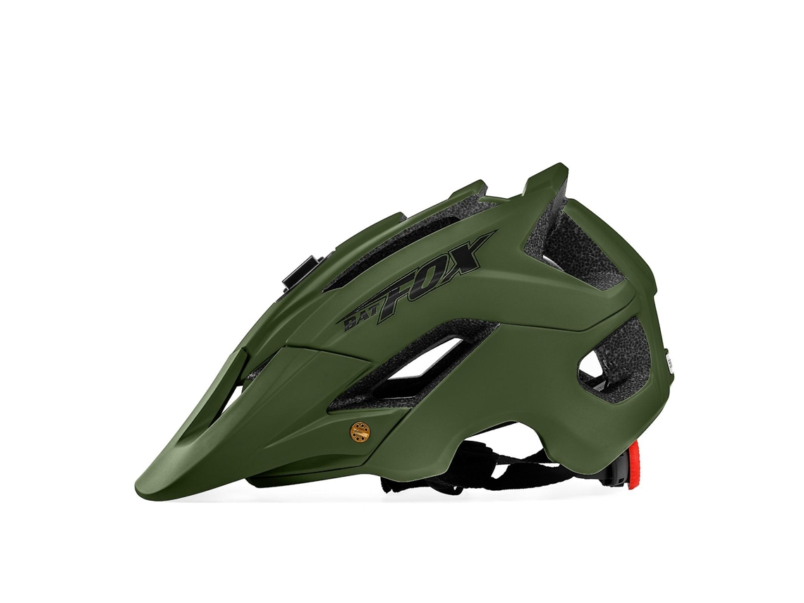 Cascos MDUG para ciclismo de montaña para adultos y adolescentes (56-62 cm, verde)