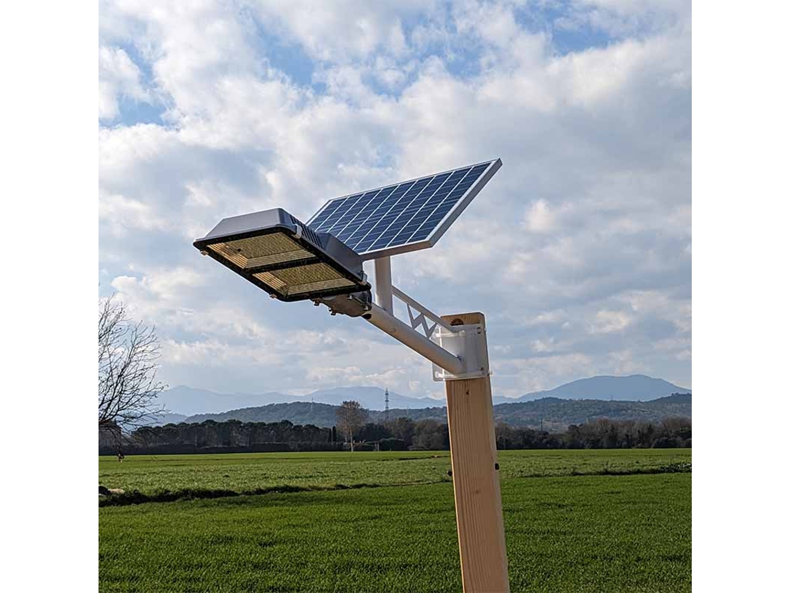Foco Solar 100W, Autonomía de Más de 8 Horas, ELEDCO