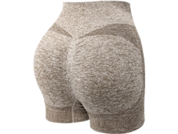 Braguitas Cortas Sin Costuras De Talle Alto Para Mujer - Diseño Transpirable