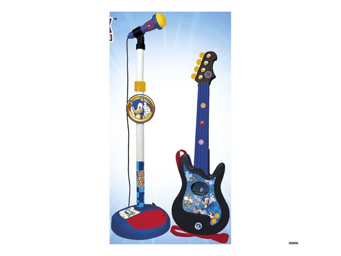 Reig 5363 gitaar met microfoon en versterker