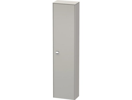 Gabinete alto DURAVIT Brioso 177,0x42,0x24,0 cm 1 puerta bisagra derecha 1 estante de madera 3 estantes de vidrio