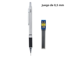 Juego De Portaminas De Metal De 0,5 Mm, Aptas Para Dibujo Artístico, Con Mango.