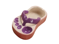 Bonito Plato Multifuncional De Cerámica Con Forma De Chancla Para Patatas Fritas, Ideal Para Aperitivos.