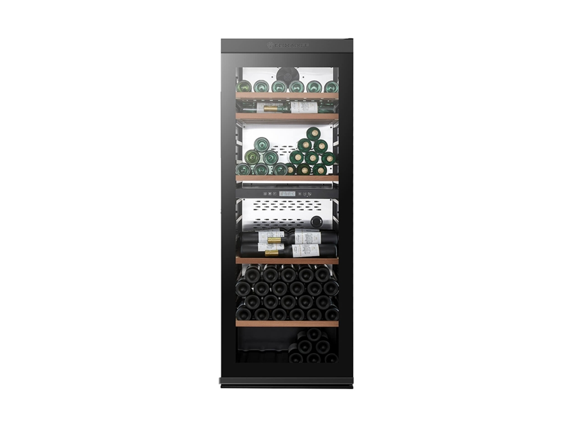 Bodega conectada a Wi-Fi CLIMADIFF MILLESIME190DB (193 botellas - Negro)