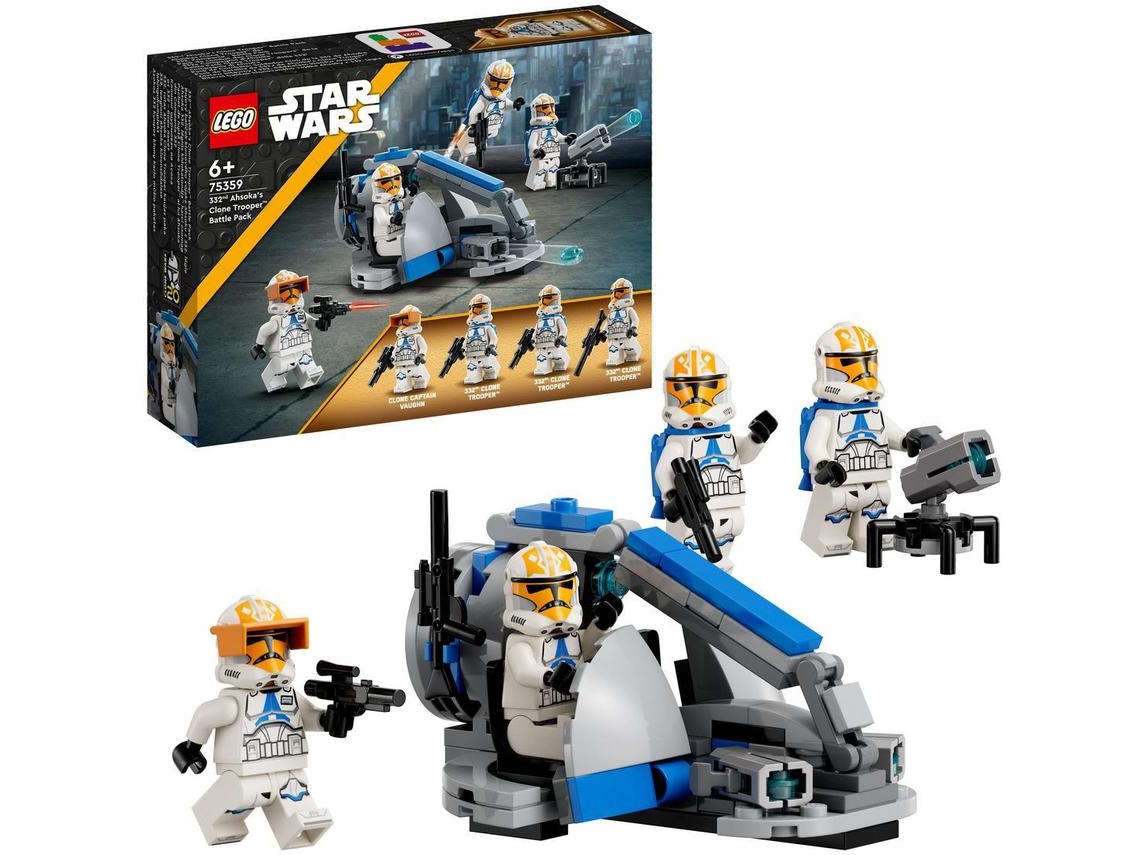 LEGO Star Wars: Pack de Batalha da 332.ª de Ahsoka’s Clone Trooper™ (108 peças)