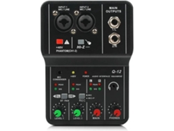 Tarjeta de sonido profesional para mezcla, monitorización de guitarra y grabación SFUSHOS