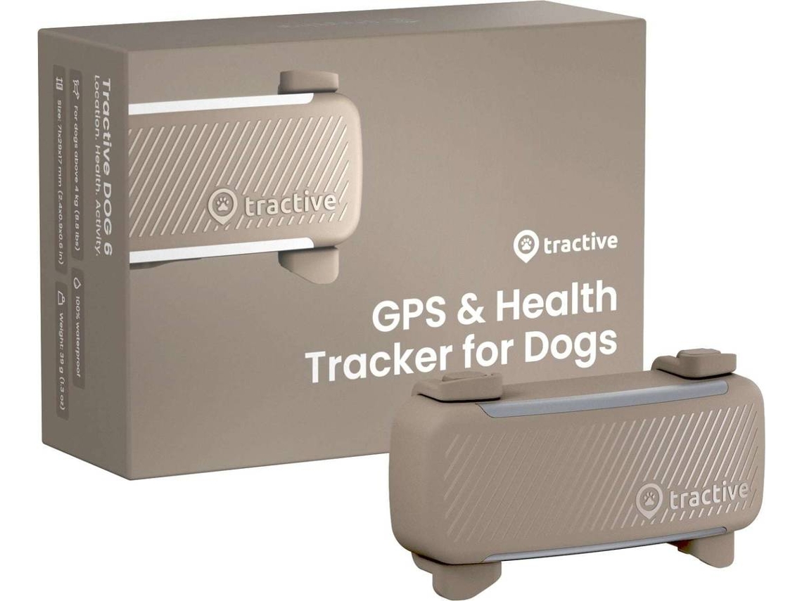 Localizador GPS para Perro TRACTIVE Dog 6 (Marrón)