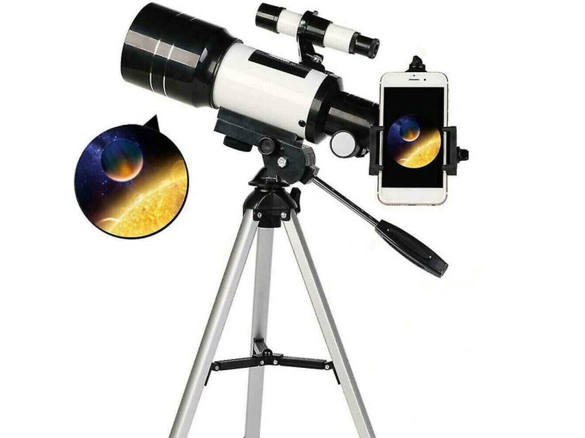 Telescopio Astronómico F30070 Zoom Hd 150x Monocular Para Exteriores Siurn