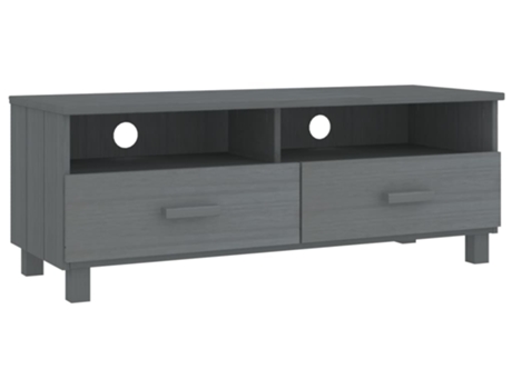 Mueble de TV VIDAXL Gris Madera (106x40x40 cm)