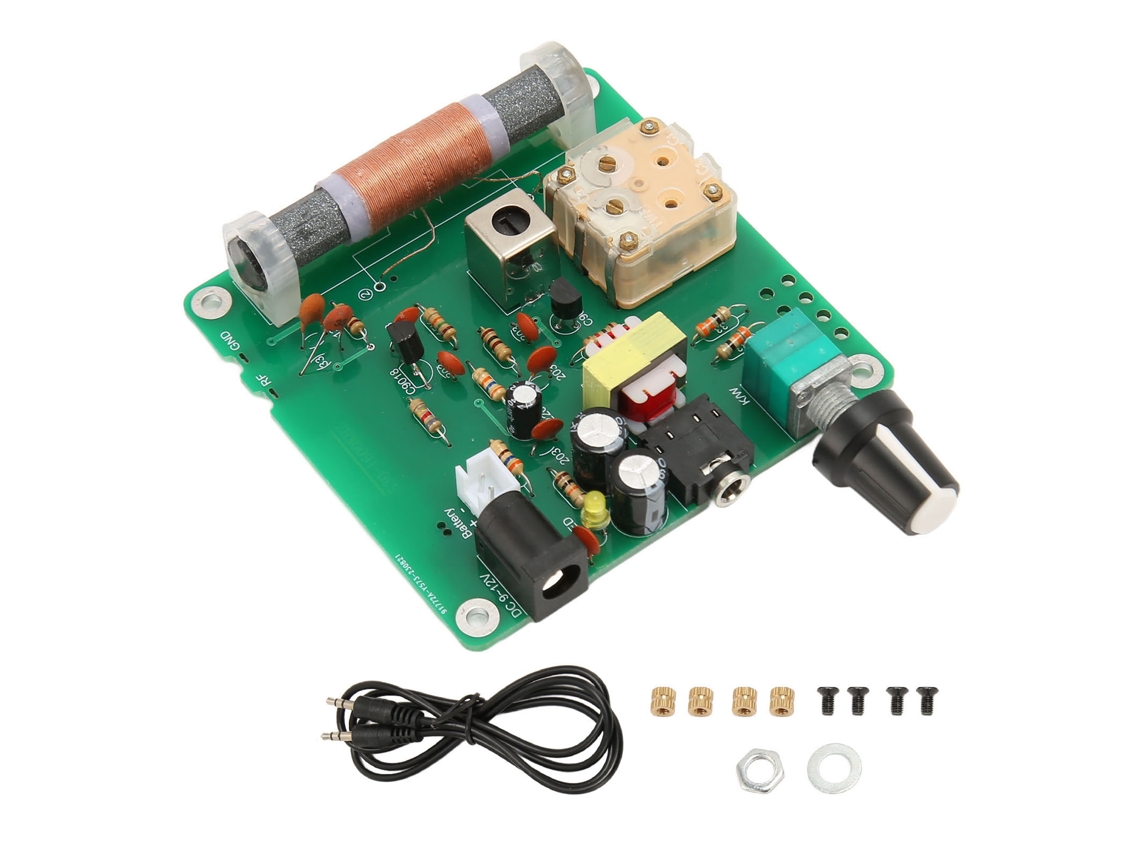 Kit De Bricolaje Para Transmisor De Radio De Onda Media De 530-1600 Khz: Experimento De Modulación De Amplitud.