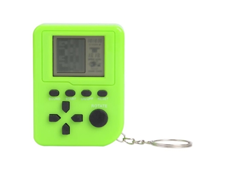 Mini Portátil Retro Clásico Lcd Tetris Consola de Juegos Llavero Máquina F007