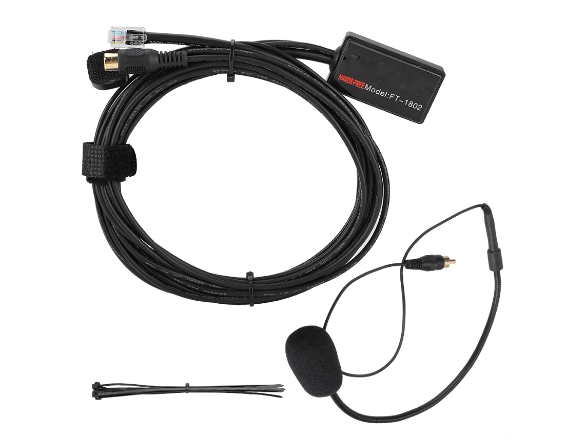 Microfone Handsfree 6 Pin Com Alto-falante Para Rádios De Carro Ft-7800r Ft-8800r Ft-8900r