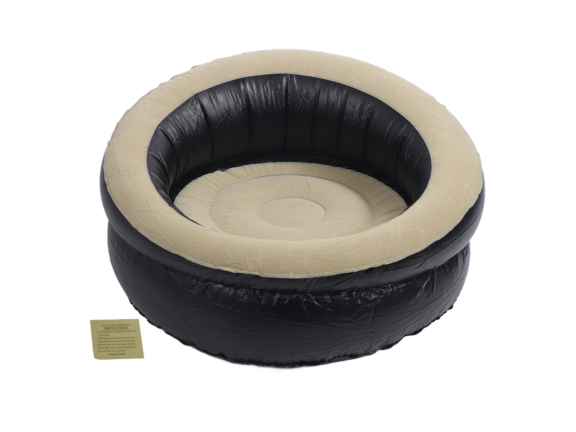 Sofá inflable portátil y ergonómico