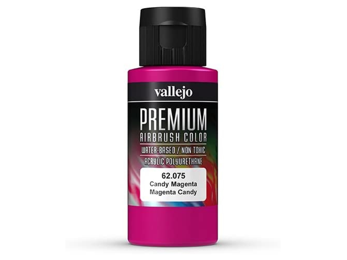 Pintura Aerografo Premium Candy Vallejo 60 Ml (Magenta Candy)