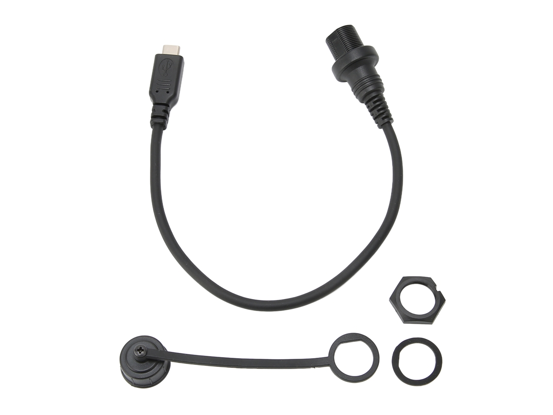 Cable De Extensión Tipo C Para Salpicadero De Motocicleta, 0,3 M 0,98 Pies, Macho A Hembra, Impermeable, Para Coche,