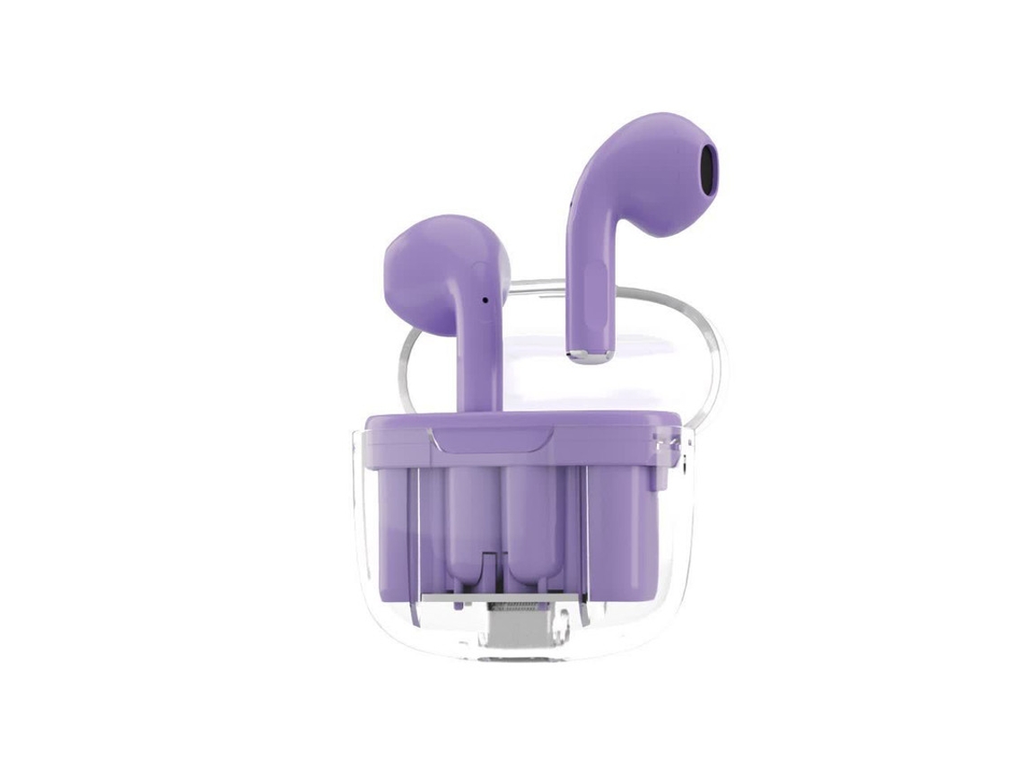 Auriculares Inalámbricos Estéreo Inalámbrico YIZHOOD Bluetooth Morado
