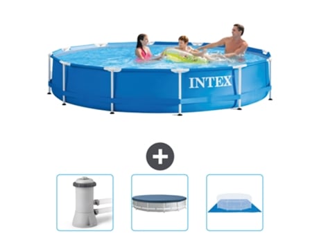 Piscina Tubular INTEX 28210NP-CB76 (6503 L - 366x76cm)