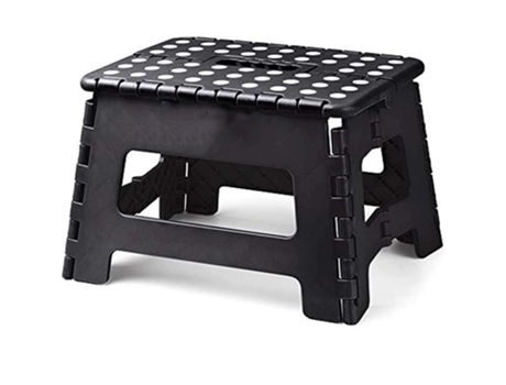 Taburete Plegable y Portátil para Niños y Adultos, Pequeño Taburete Plegable De Plástico, Antideslizante para Cocina, Baño, Jardín, Dormitorio, 22 ...