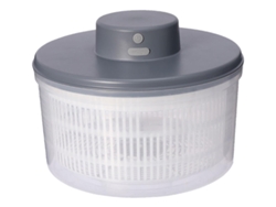 Centrifugadora de ensalada eléctrica gris de 22 x 16 cm slowmoose