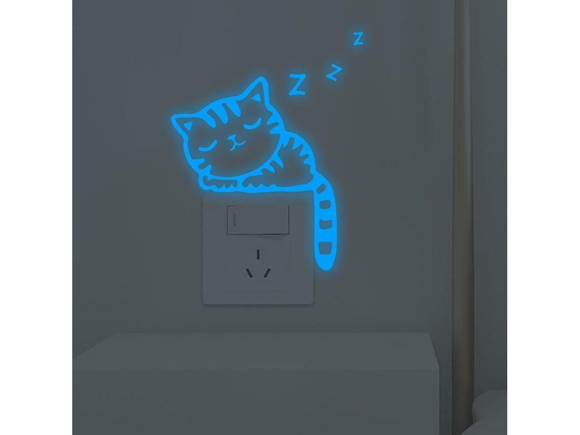 Rebe-sticker De Interruptor Creativo De Pvc Impermeable Y Desmontable Para Decoración Infantil