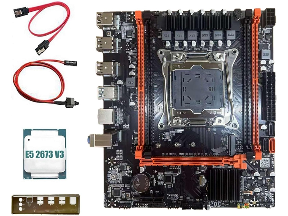 Soporte De Memoria Ecc Ddr4 Reg Para Placa Base De Escritorio X99h Con Cpu E5 2673 V3 Chipset B85 Lga2011-3 4