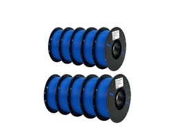 Filamento PLA para impresora 3D, diámetro de 1,75 mm, rollo de 1 kg, PLA azul OEM de 10 kg