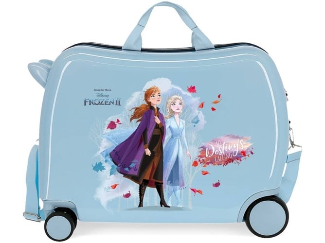 Maleta de Viaje Infantil DISNEY Frozen Azul (38x50x20cm - 34L)