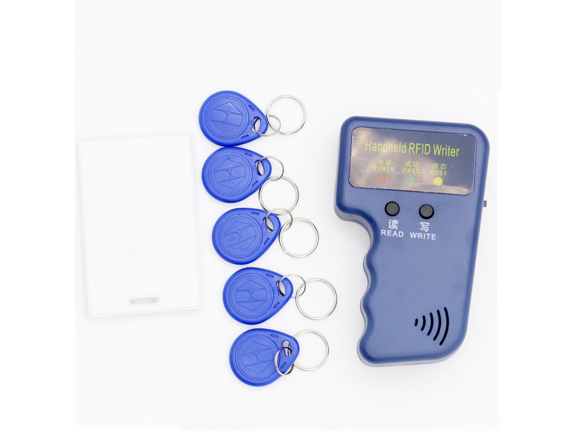 Lector/grabador de tarjetas RFID portátil de 125 kHz para el hogar y la oficina, copia rápida.