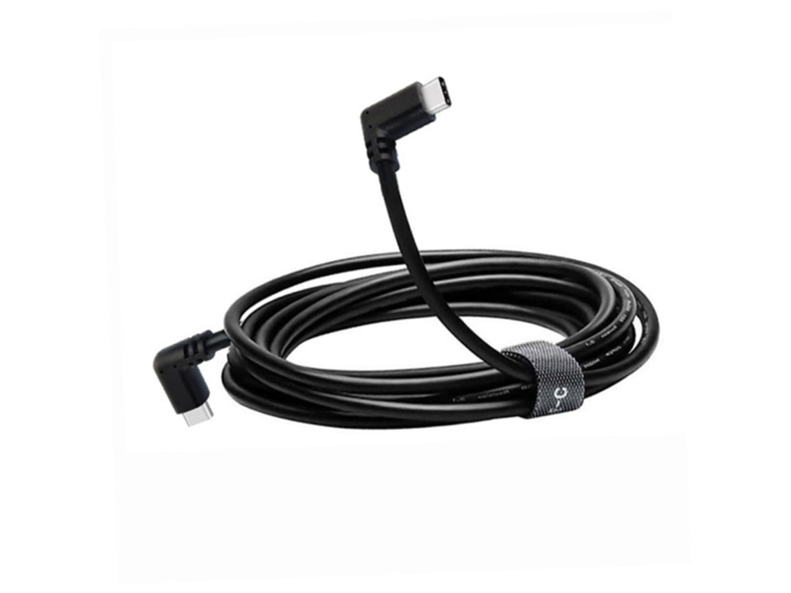 Cable De Carga Usb Macho Profesional Para Auriculares Con Conector En Ángulo