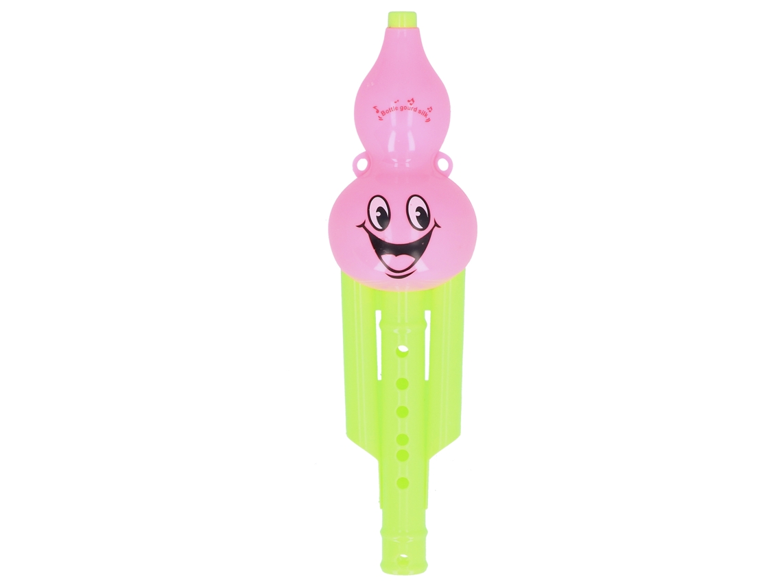Ats-flauta Juguete Infantil Con Patrones De Dibujos Animados Instrumento Musical Regalo Para Niños Niñas Verde Rosa