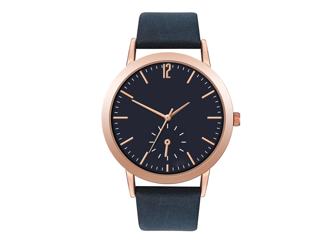 Reloj De Pulsera De Cuarzo Para Hombre/mujer, Ideal Para Parejas, Con Correa De Poliuretano Y Esfera Redonda De Zafiro.