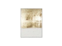 Cuadro Lienzo Ps Pintado Mano Dorado 103x4,5x142,5cm