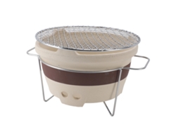 Estufa de barro y carbón (para barbacoa y preparación de té)