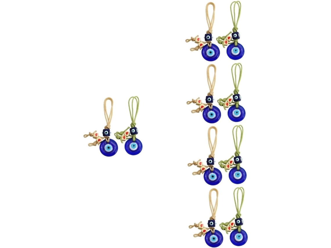 Colgante Ojo Del Diablo, Colgantes Parche Para El Ojo, Ojos Luminosos, Decoraciones Para Coche Para Mujeres