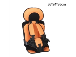 Assento CHRUI Para Carro Ajustável Para Segurança Do Bebê (Laranja)