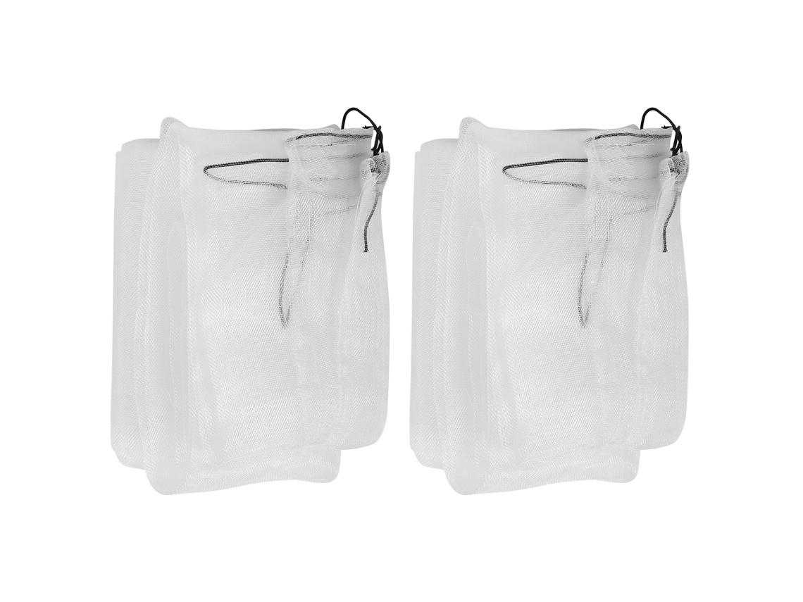 2 Bolsas De Malla Protectoras Para Verduras, Árboles Y Flores De Jardín, 120x140cm Pp