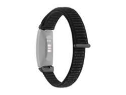 Pulsera para Fitbit Inspire 2, correa de nailon, correa de reloj negra Chennnls