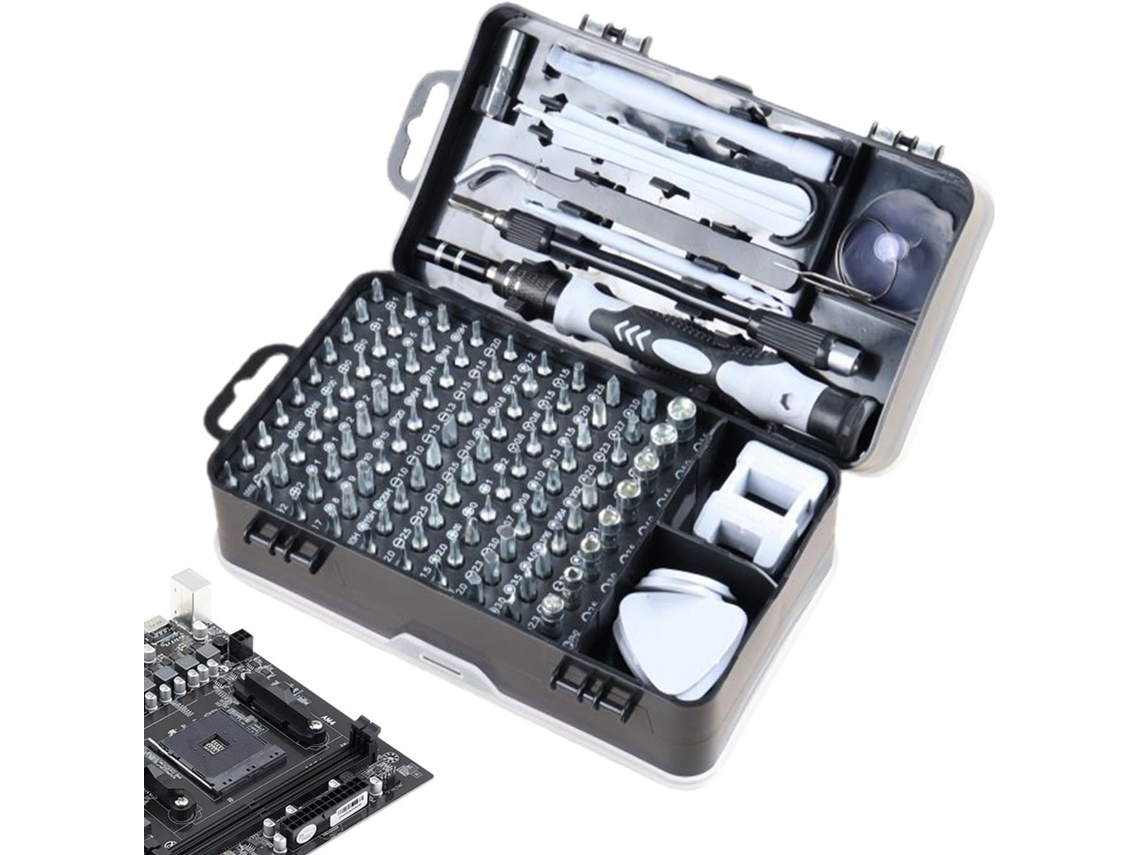 Juego De 115 Destornilladores Magnéticos Para Teléfonos, Smartphones Y Ordenadores.