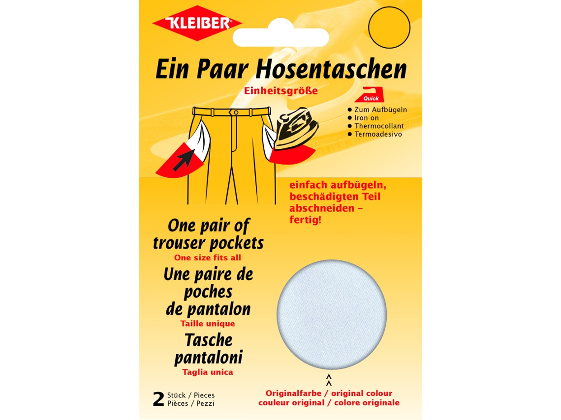 Bolsa para Pantalones KLEIBER Quick de Un Par Blanca