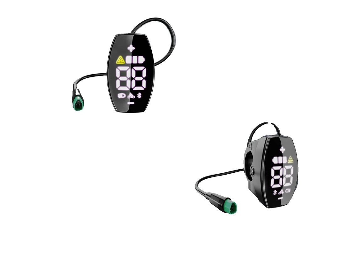 Pantalla, compatible con bicicletas eléctricas CAN Bus, diseño impermeable, VD03 Mini (0-9 Pas)