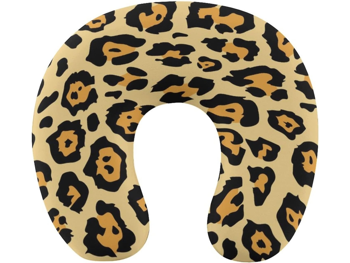 Almohada Forma Estampado Leopardo, Espuma Viscoelástica Viscoelástica Fácil Relajación Cómodos