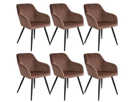 6 Silla TECTAKE De Velvet Marilyn