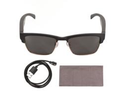 Lentes Bluetooth Inteligentes Con Sonido Estéreo Por Conducción Ósea, Resistentes Al Agua Ipx5 Para Deportes.