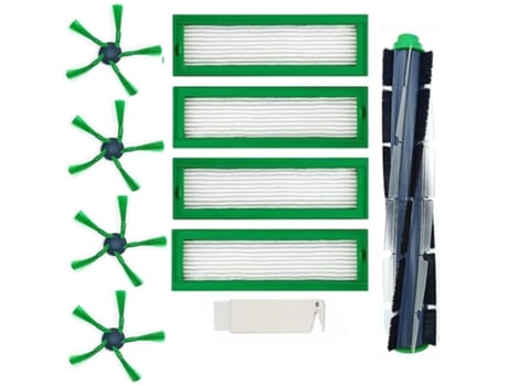 Escova de rolo de reposição escovas laterais filtro hepa para vorwerk