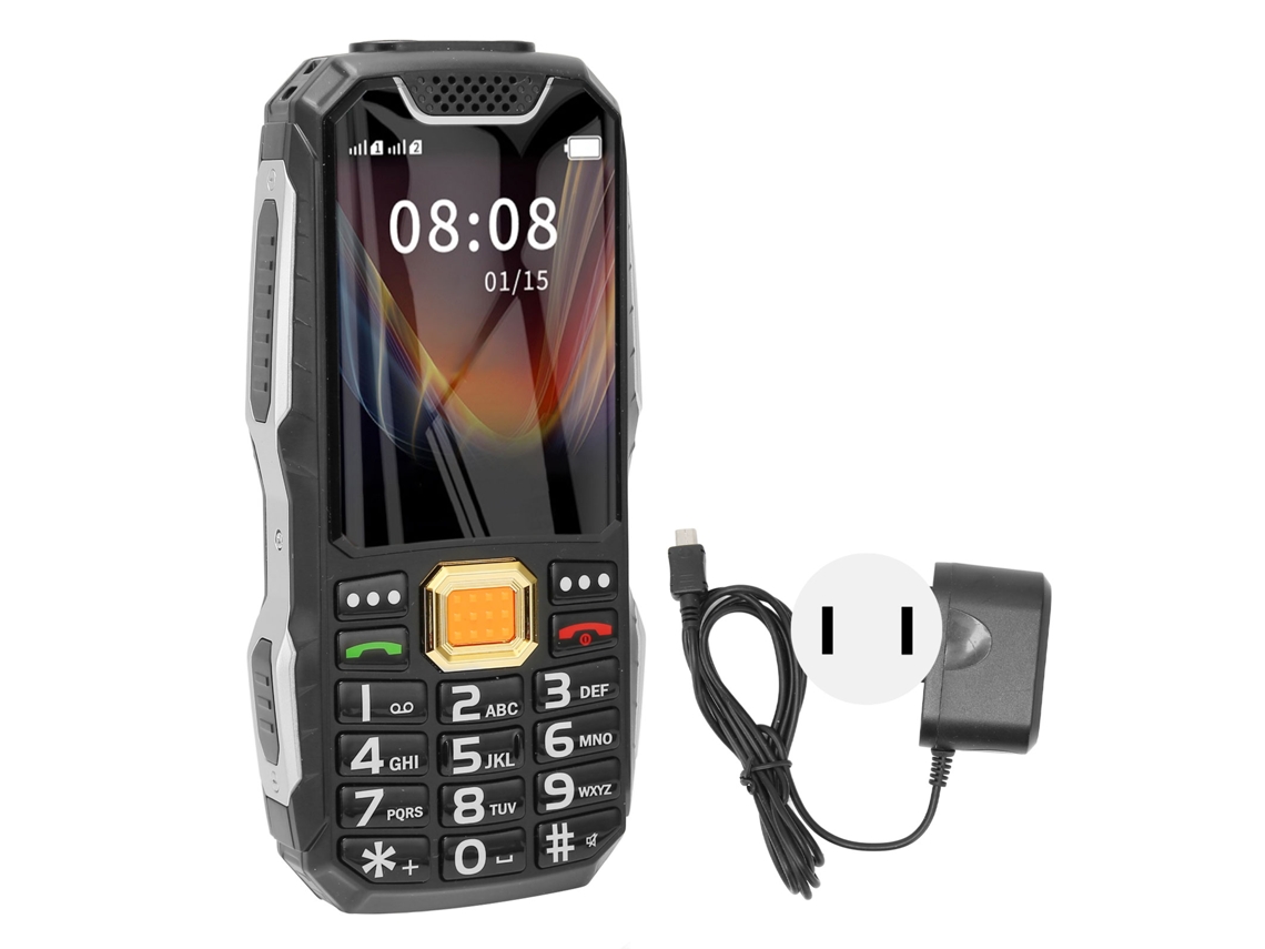Teléfono Móvil Para Personas Mayores Con Botones Grandes, 2g, Bivolt, 2400 Mah, Desbloqueado, Doble Sim